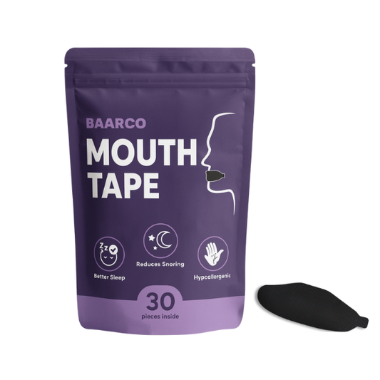 Baarco Mouth Tape - Nasal Breathing Aid for Snoring, Dry Mouth