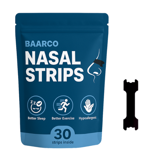 Baarco Nasal Strips - Improve Breathing, Sleep & Boost Fitness