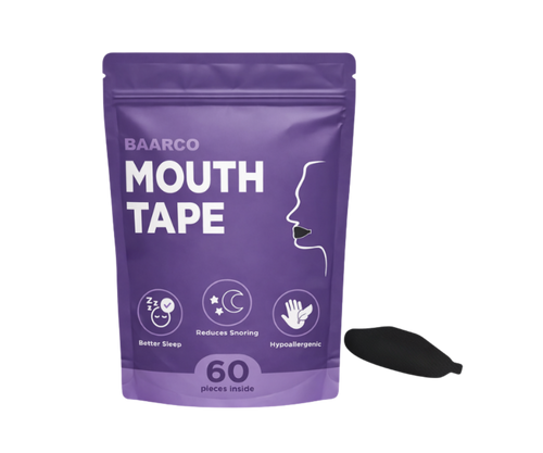 BAARCO Mouth Tape 60 Pack for Better Sleep and Nasal Breathing