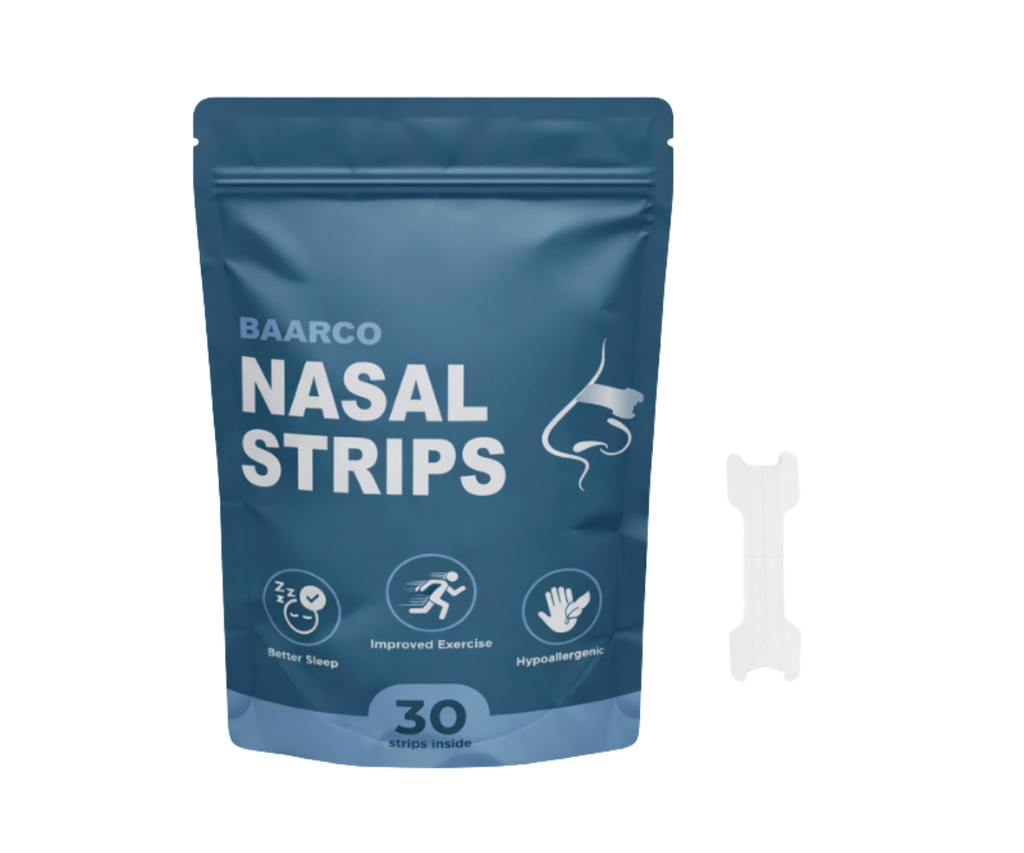 Baarco Clear Nasal Strips – Invisible Feel, Effortless Breathing